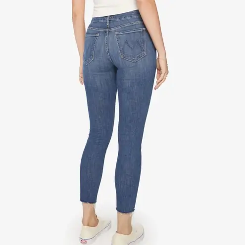 Mother Looker Ankle Fray in Girl Crush Size 28 Blue