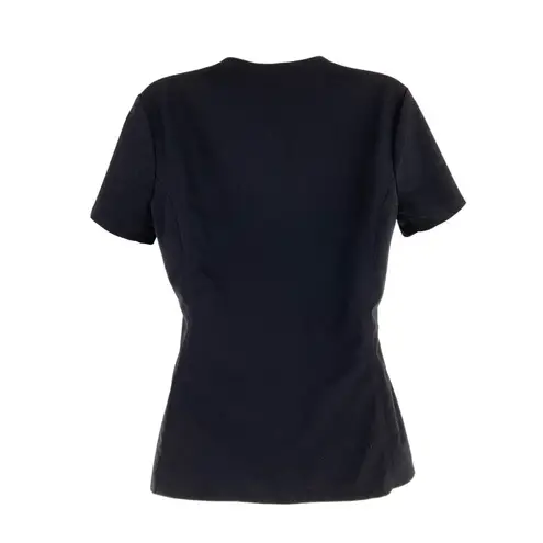 Vince Camuto   Womens Black Scrub Jacket & Top Set XS Polyester/Spandex Blend - Image 16