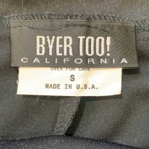 Vintage Black Metallic Sequin Floral Evening Gown Made In USA Spaghetti Straps