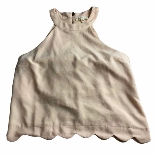 Monteau scallop hem halter top - Image 1