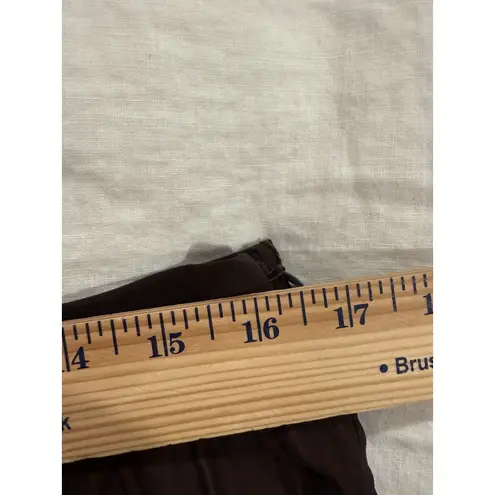 Reiss Women's Emiliana Ombre Pleated Midi Skirt SZ 12 Chocolate Statement Boho