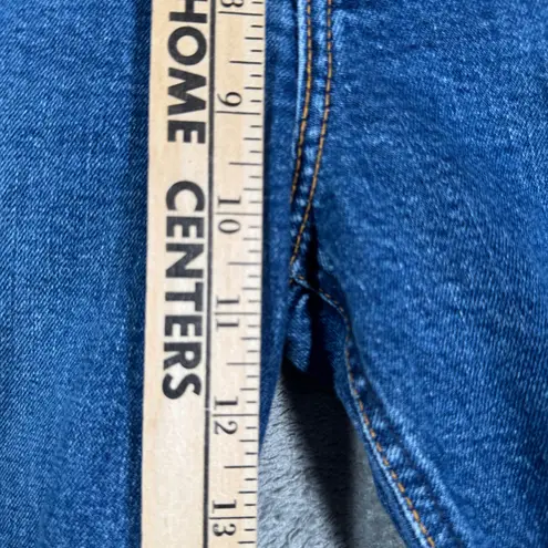 Nobody Denim Jeans Women 14 32" True Jean Cuff High Rise Slim Fit Fading Casual Blue