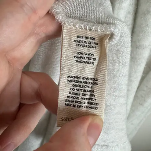 Soft Surroundings Womens Open Front Cardigan Size XL Soft Comfort Cozy Neutral