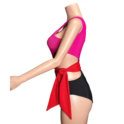 Beach Riot Carlie One Piece Swim, Glacier Color Block, Medium