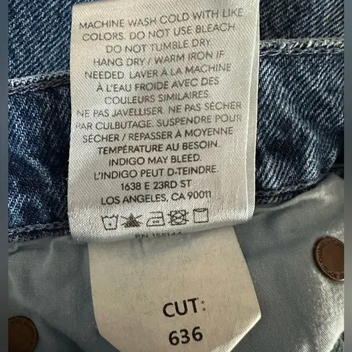 Boyish 90s Straight Jeans Tapered Leg Size 26 Blue