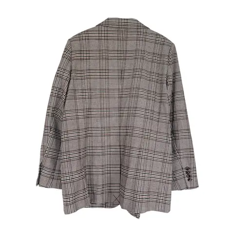 Tanya Taylor Lewis Plaid Fringe Trim Blazer NEW