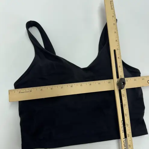 Halara Sports Bra Womens XS Black Nylon Elastane Athletic Workout Yoga Top Gym