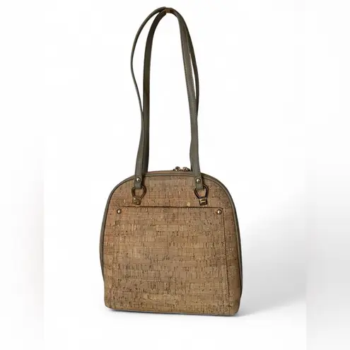 Miztique Daisy Cork Convertible Backpack Purse – Moss Green – Retail $75 Brown