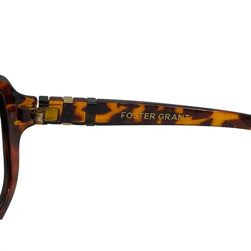 Foster Grant Womens Tortoise Shell Sunglasses With Gradient Lenses