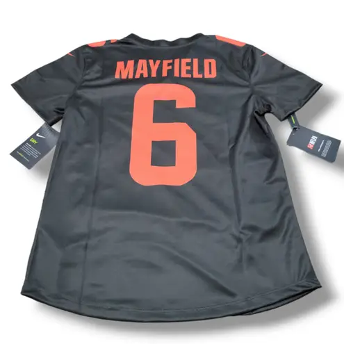 NEW  Top Size Small Baker Mayfield Cleveland Browns Nike Legend Jersey Shirt 