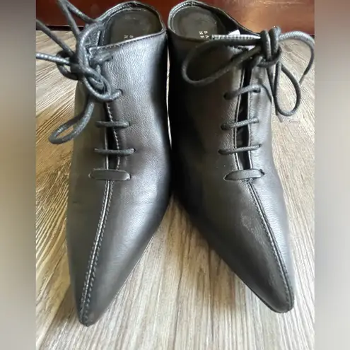 barney's new york  Black Lace-Up Heels