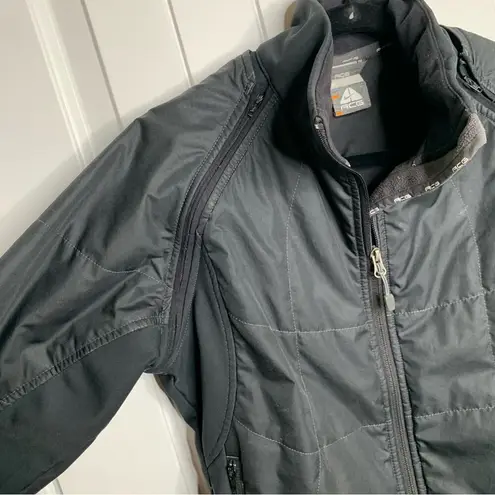 Nike ACG Convertible multiway hybrid puffer vest jacket size medium women’s Black