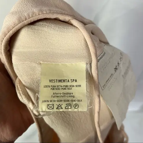 Giorgio Armani Blush Pink Spaghetti Strap Bodysuit 42 / US 6