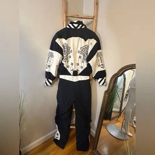 Bogner Black and White Snowsuit Geometric Patterns RARE VINTAGE 80's Size undefined