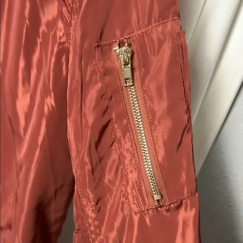 Angel Kiss Gold Zip Bomber Jacket Size 1X