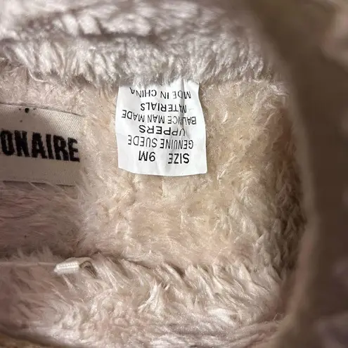 Cushionare Cushionaire Cozy slipper biscuit genuine suede size 9 M