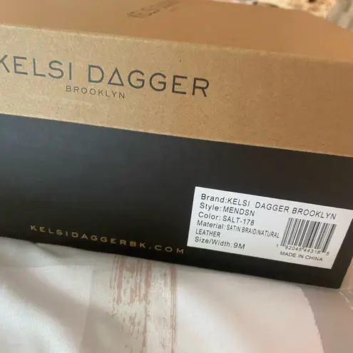 Kelsi Dagger Brooklyn Mend Platform Wedge Sandals 9