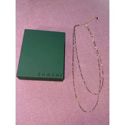SHASHI Laila Necklace in Gold One Size New Womens Jewelry