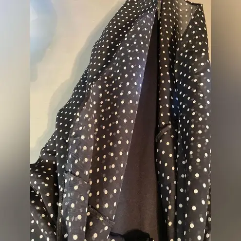 Outback Red navy blue polka dot skirt