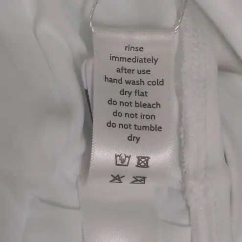 ANDIE The Mykonos One Piece Swimsuit White Size XL New