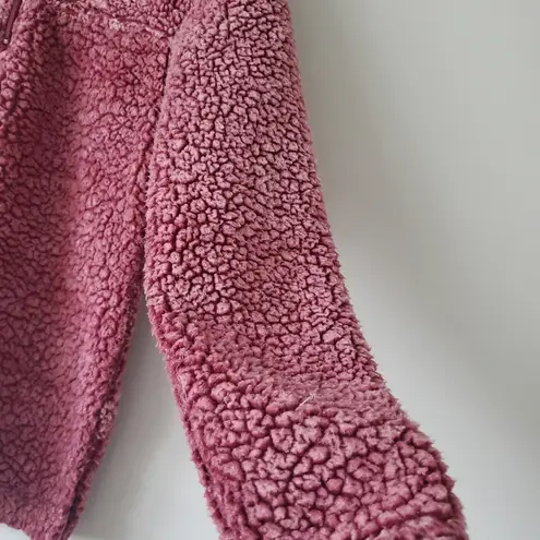 Boxercraft Red Florida State Sherpa Fleece Pullover Size XS