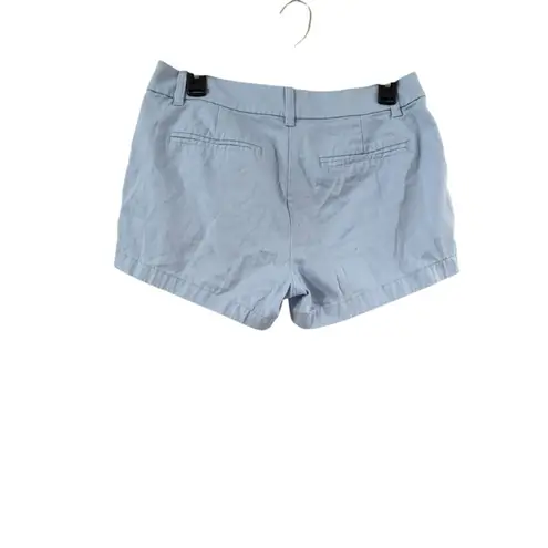 Women's J.Crew Light Blue Chino Shorts Size 4