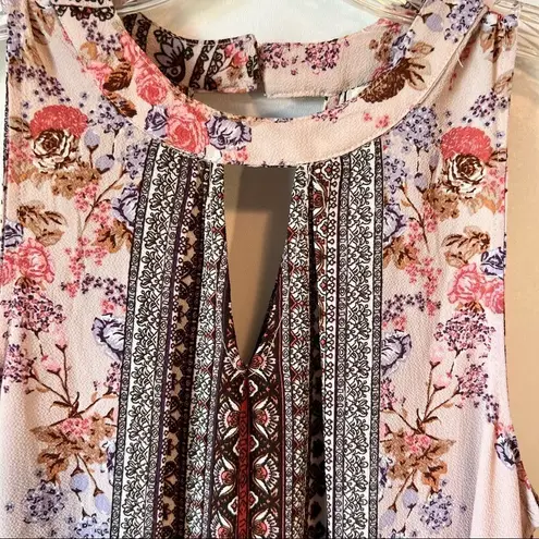 Taylor & Sage Floral Boho Shift Dress