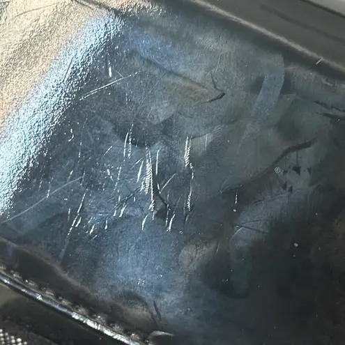 Fioni Patent Leather Clutch