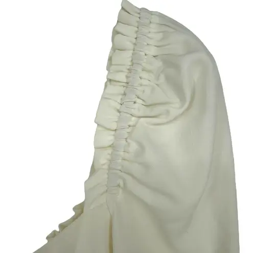 Majorelle NWT Corrie Long Sleeve Corset Top Ivory Size Small Coquette Milk Maid