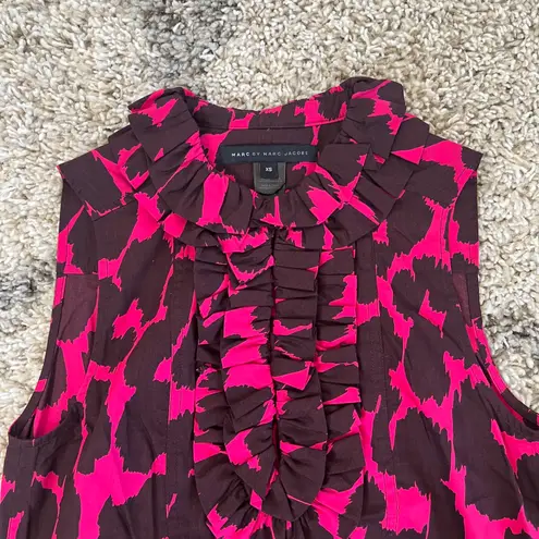 Marc by Marc Jacobs EUC  Sleeveless Leopard Print Blouse