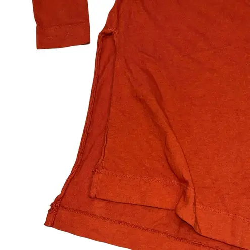 Free People NEW  Intimately Terra Cotta Oversized Organic Cotton Knit Cardigan