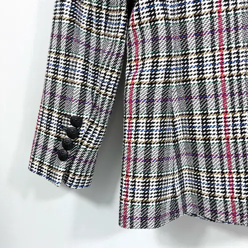 Veronica Beard Empire Tweed Plaid Dickey Jacket Multi 2 NWT Blazer
