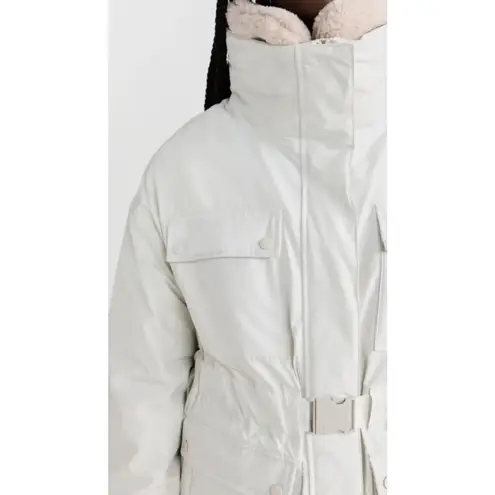 Sweaty Betty NWT  Duck Down Alps Ski Jacket White Size 8 Medium $368