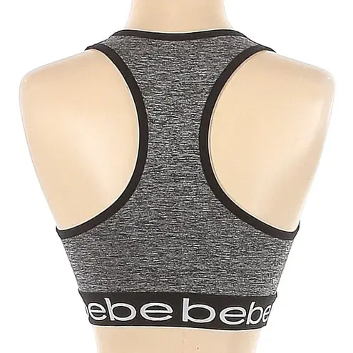 Bebe Grey Heather Sports Bra