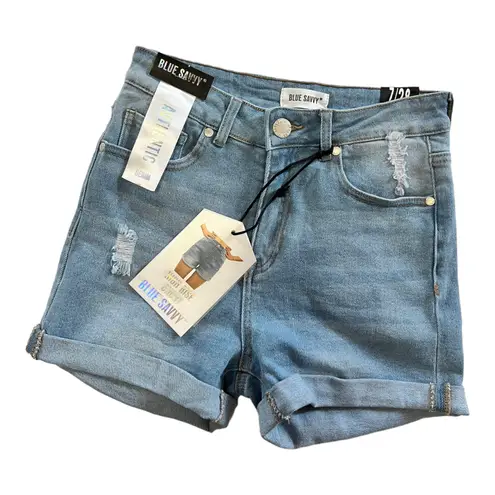 Blue Savvy High Rise Shorts