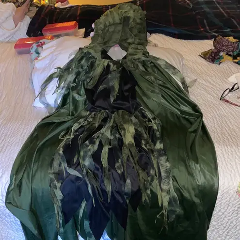 Spirit GREEN FOREST ENCHANTRESS DRESS WITH CAPE