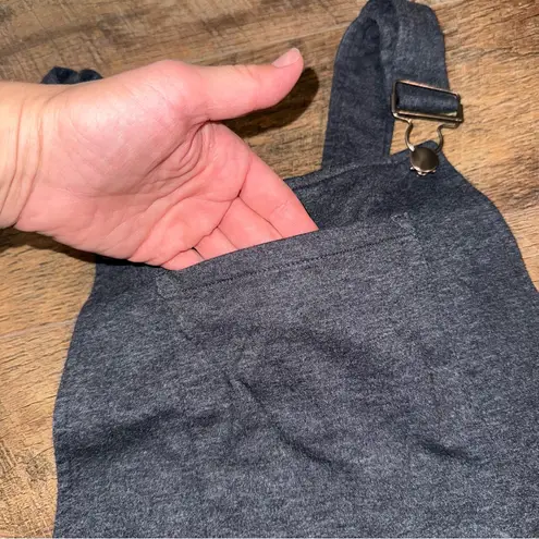 Swoveralls Unisex Sweatpants Overalls Gray Jumpsuit for Women or Men