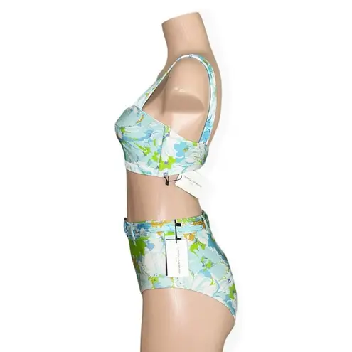 Faithfull the Brand Set Provence Top & Lavande Bottom, Gardone Floral, S/US4