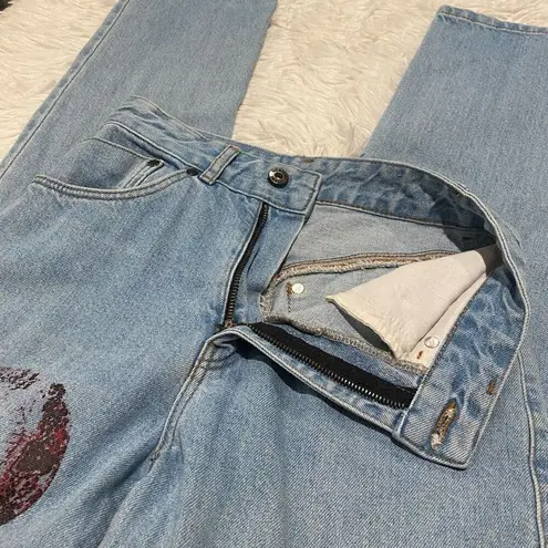 The Ragged Priest Reputation Snake Mom Jeans Size 26