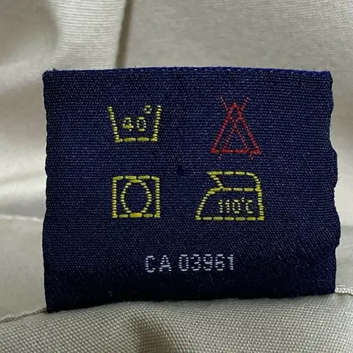 Denver Hayes Solid Khaki Scrub Top Shirt Size XS