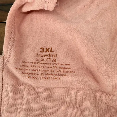 Truekind Daily Comfort Wirefree Shaper Bra 3XL Pink Seamless Everyday Support Size undefined