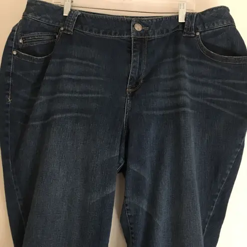 Lane Bryant  Distinctly boot cut jeans size 22