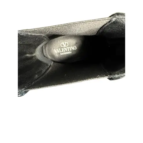 Valentino Garavani NIB M-Way Rock Stud Beatle Boots in Black Size 40