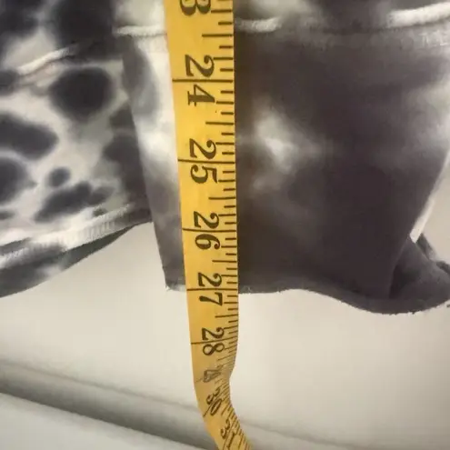 Soft Surroundings Womens Hoodie Sweatshirt Tie Dye Tunic Fall Winter Beachy M