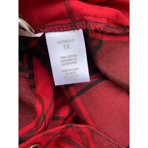 Westport 1962 Women's Red long sleeve shirt