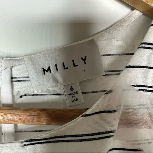 Milly Nina Stripe Burnout Sheath Dress Size 6