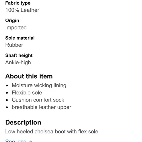 Fly London  Brown Leather Pull On Chelsea Booties Sz 11