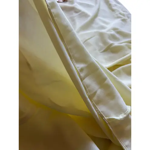 Meshki NWT - Olivette Strapless Chiffon Maxi Dress in Lemon Sherbert- Size M