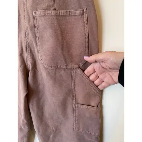 Wilfred Free High Rise Straight Leg Cargo Utility Pants Pink Women's Size 2