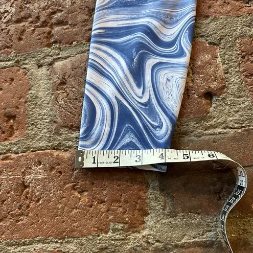Carbon38 Marble Swirl Blue & White High